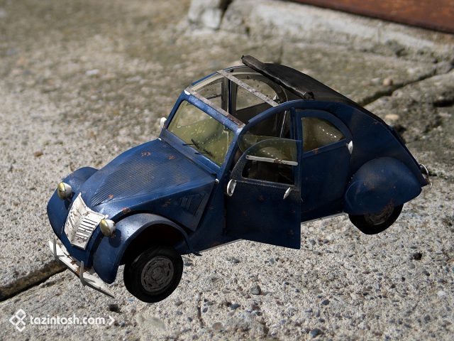 Compositing Arrière-plan/Voiture