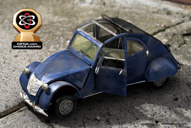 CGTalk Choice Award - Petite voiture de métal