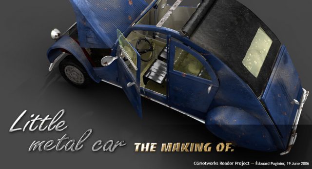 Petite voiture de métal - CGTalk Reader Project