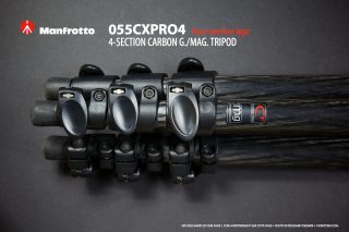 Manfrotto 055CXPRO4 • Four section legs