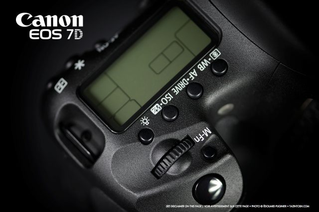Canon EOS 7D • Écran LCD Canon EOS 7D • Écran LCD