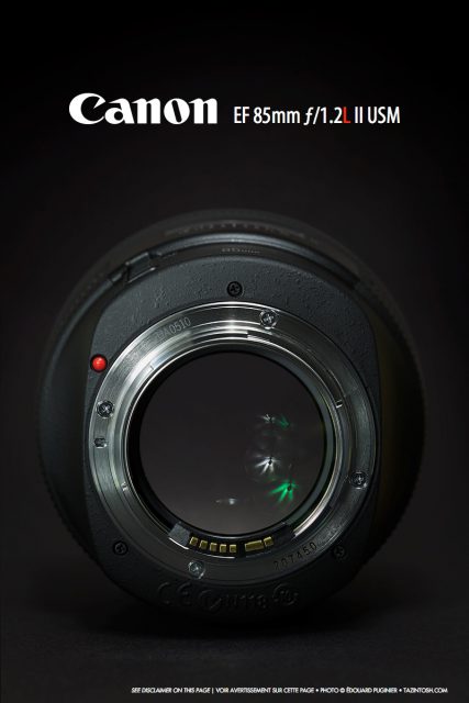 Canon EF 85mm ƒ/1.2L II USM
