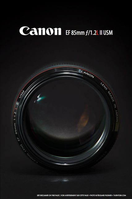 Canon EF 85mm ƒ/1.2L II USM