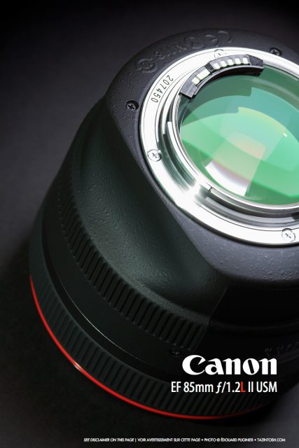 Canon EF 85mm ƒ/1.2L II USM