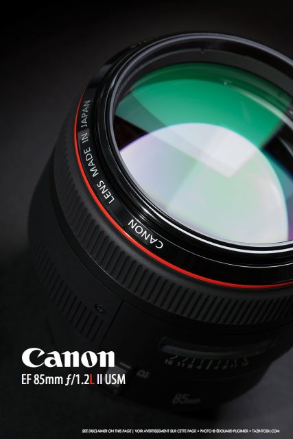 Canon EF 85mm ƒ/1.2L II USM