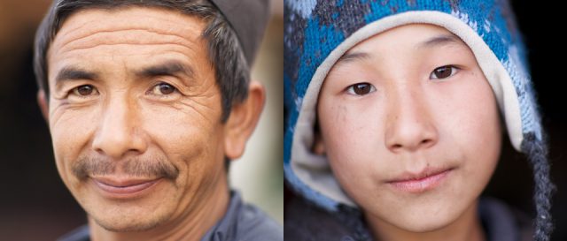 Kami et Mingmar Sherpa, père et fils