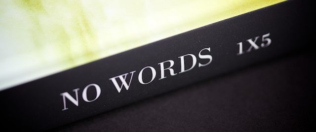 Publication : « No Words 1X5 » de 1x.com