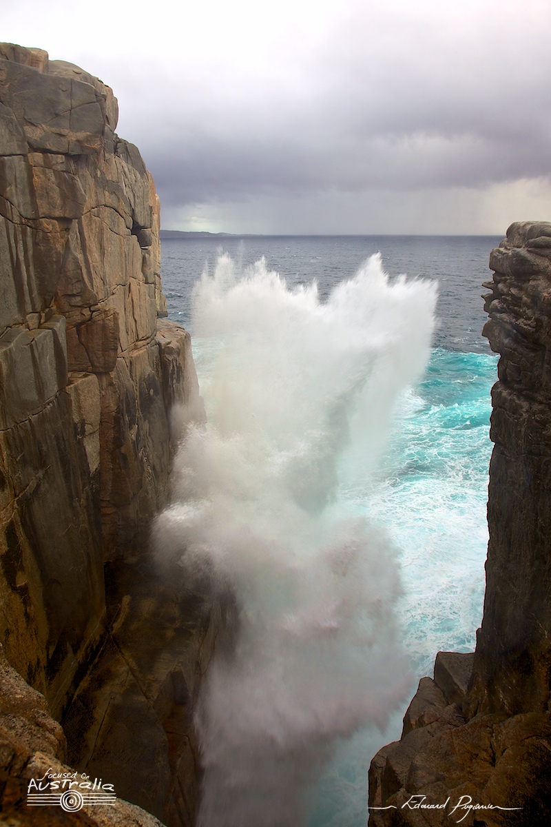 Impact d'une vague ≈ 30m de haut #4