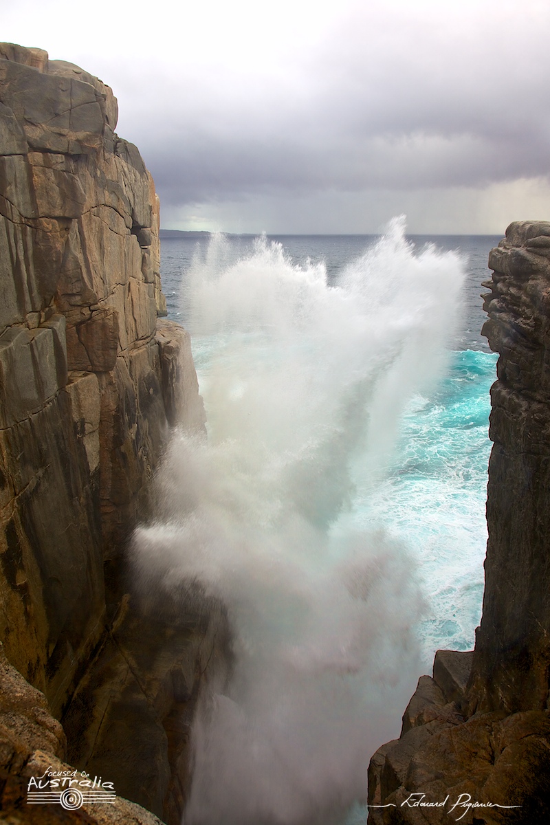 Impact d'une vague ≈ 30m de haut #5