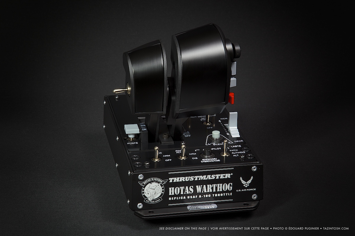 Thrustmaster HOTAS Warthog • Throttles