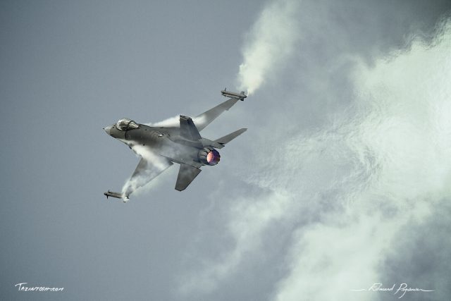 F-16C Fighting Falcon - Image traitée